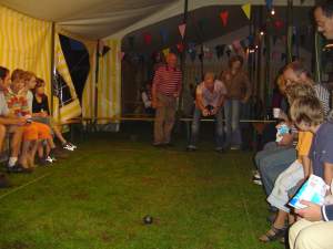 Finale met drie finalisten