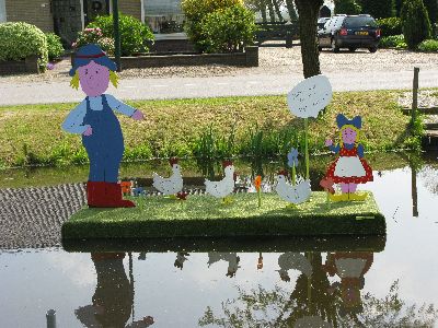 Boer, wat zeg je van m'n kippen