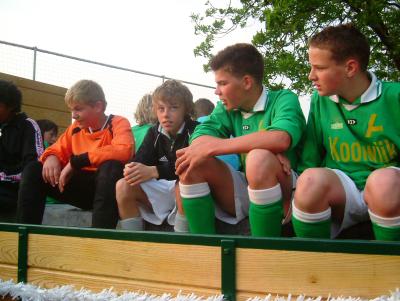 Marcel, Jeroen, Dennis en Kevin